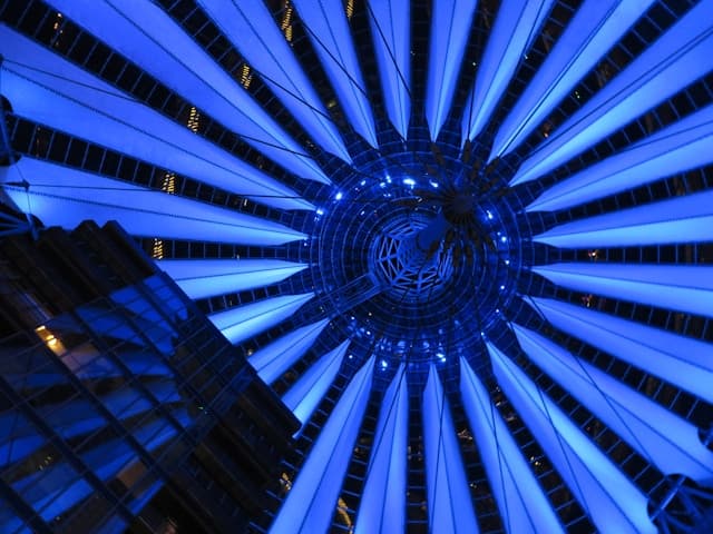 Global map visualizing worldwide coverage